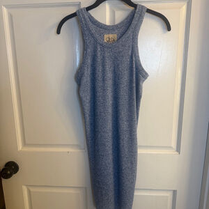 Women's Chaser knit Tank Dress Size S Blue/gray